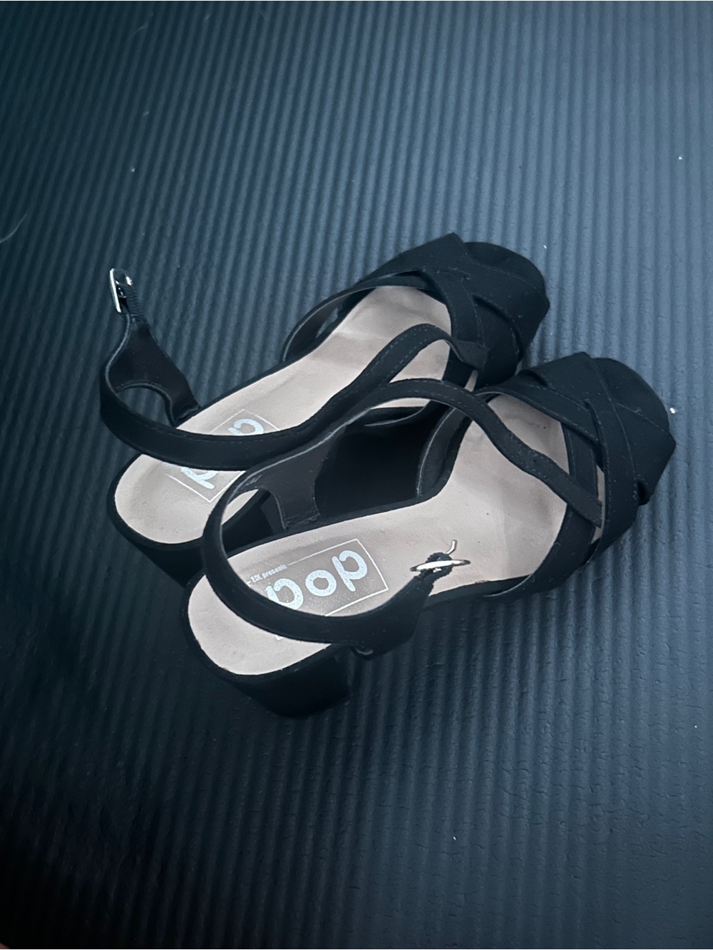 Open toed heels